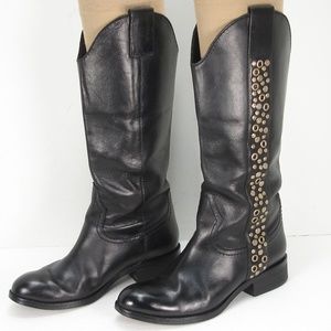 SPIRIT BY LUCCHESE AVERY GROMMET RIDING BOOTS 7 M